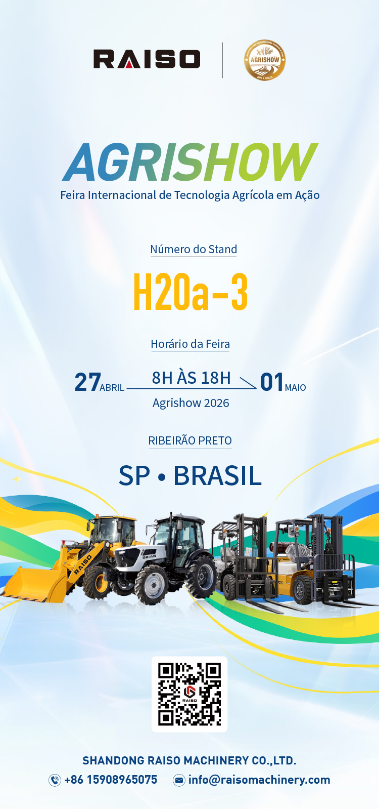 Join RAISO at AGRISHOW 2026 – Elevating Agribusiness in Brazil