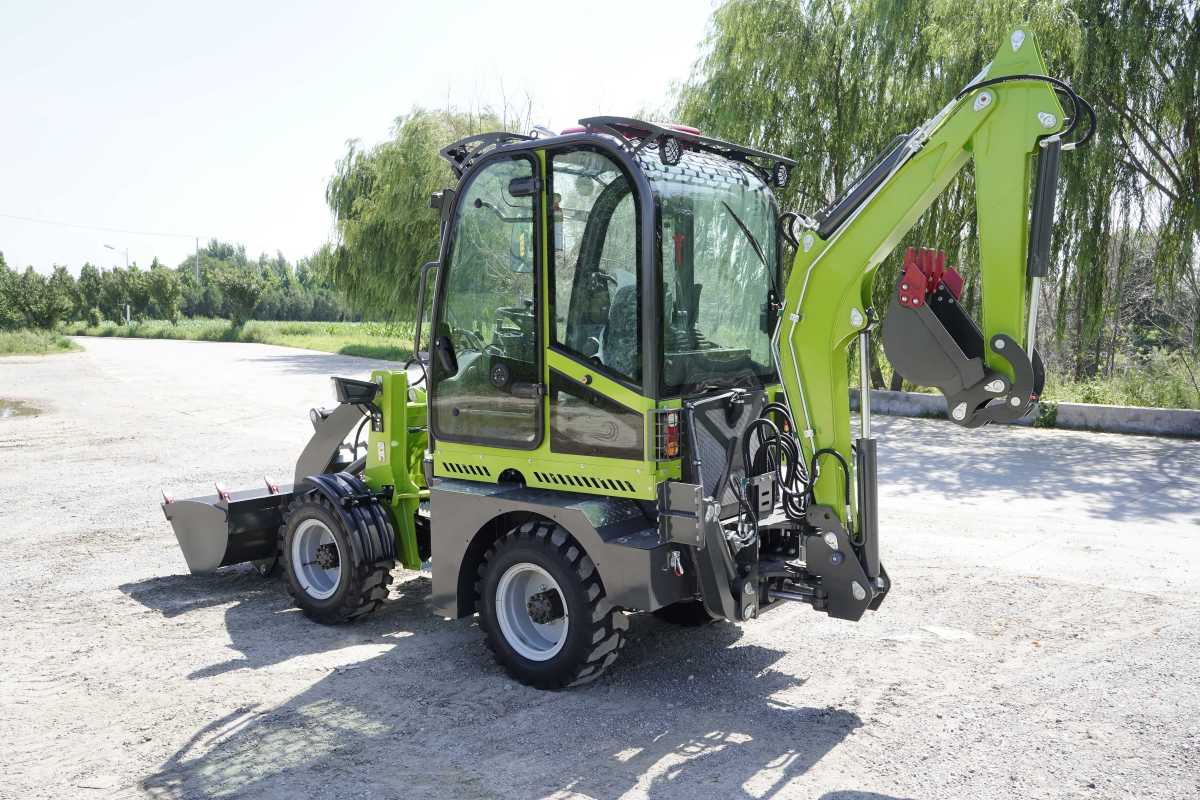 Raiso Backhoe Loader LR15-20 & LR18-25: Compact Machines for Efficient Construction, Farming, and Municipal Projects