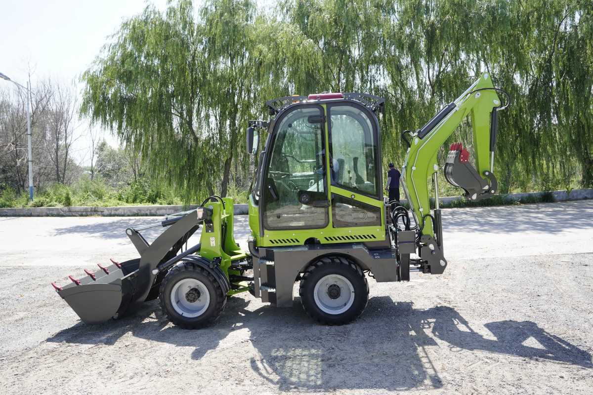 Raiso Backhoe Loader LR15-20 & LR18-25: Compact Machines for Efficient Construction, Farming, and Municipal Projects