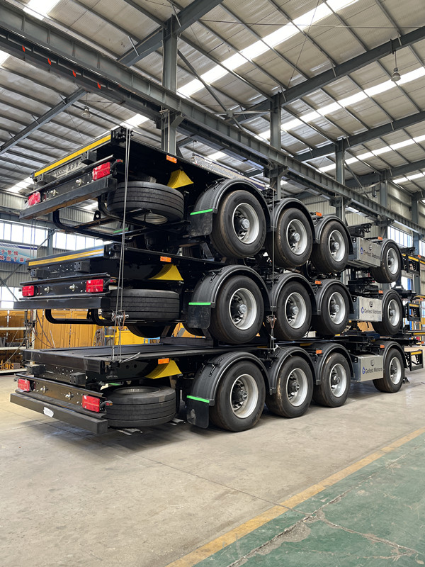 22 skeleton trailers  to Tanzania