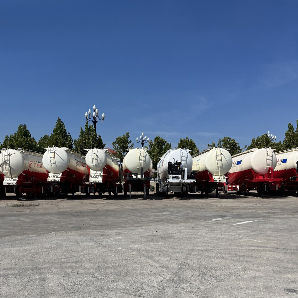 10 bulk cement trailers to Nigeria
