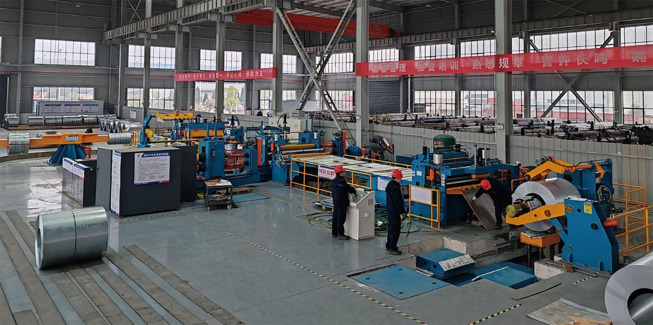 Cold-rolled uncoiling and slitting lines