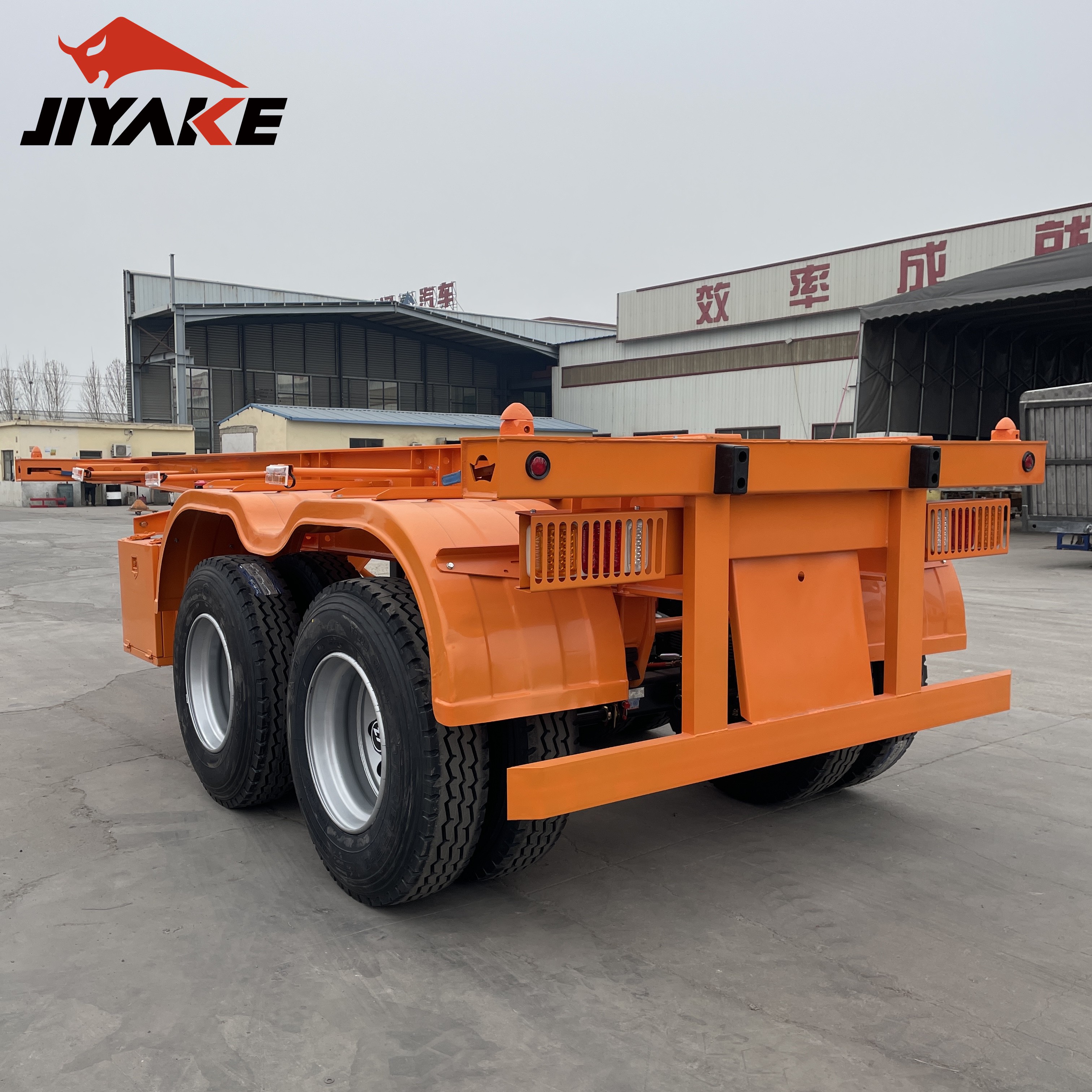 2 Axle Skeleton Semi Trailer