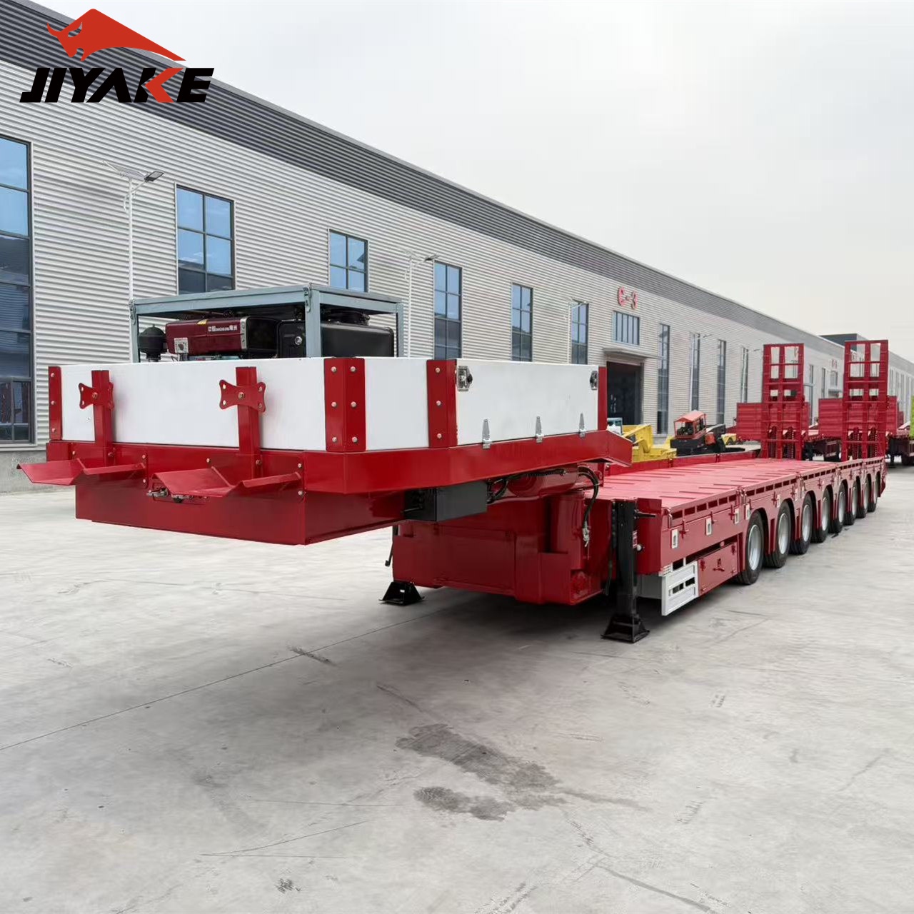 8 Axle Lowbed Semi Trailer