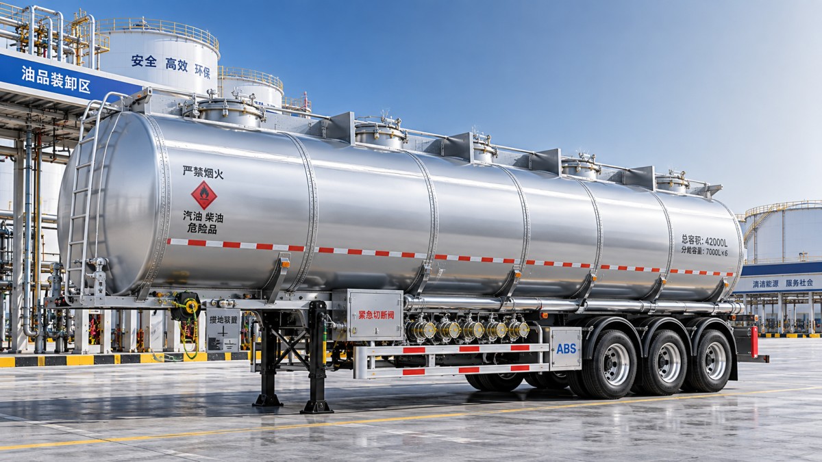 Which safety features have the biggest effect on fuel tanker trailer price? Quelles caractéristiques de sécurité ont le plus d’incidence sur le prix d’une semi-remorque-citerne à carburant ?