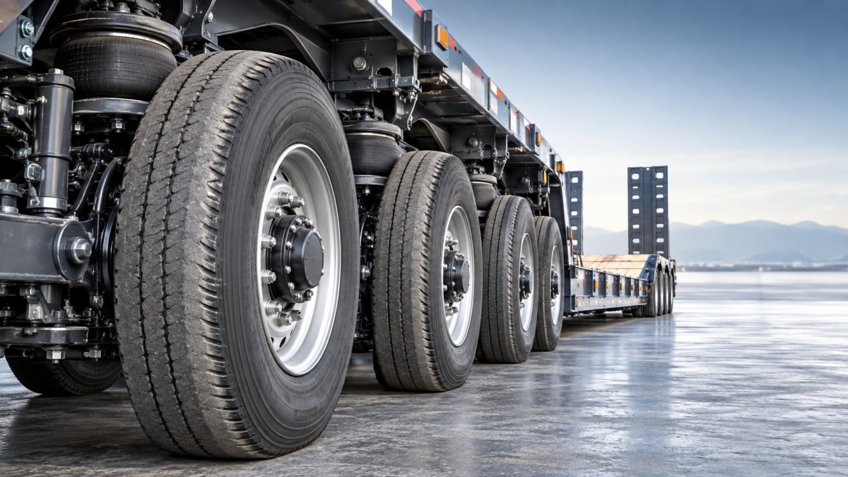 Why tire wear can reveal alignment faults on a lowbed trailer Why tire wear can reveal alignment faults on a lowbed trailer