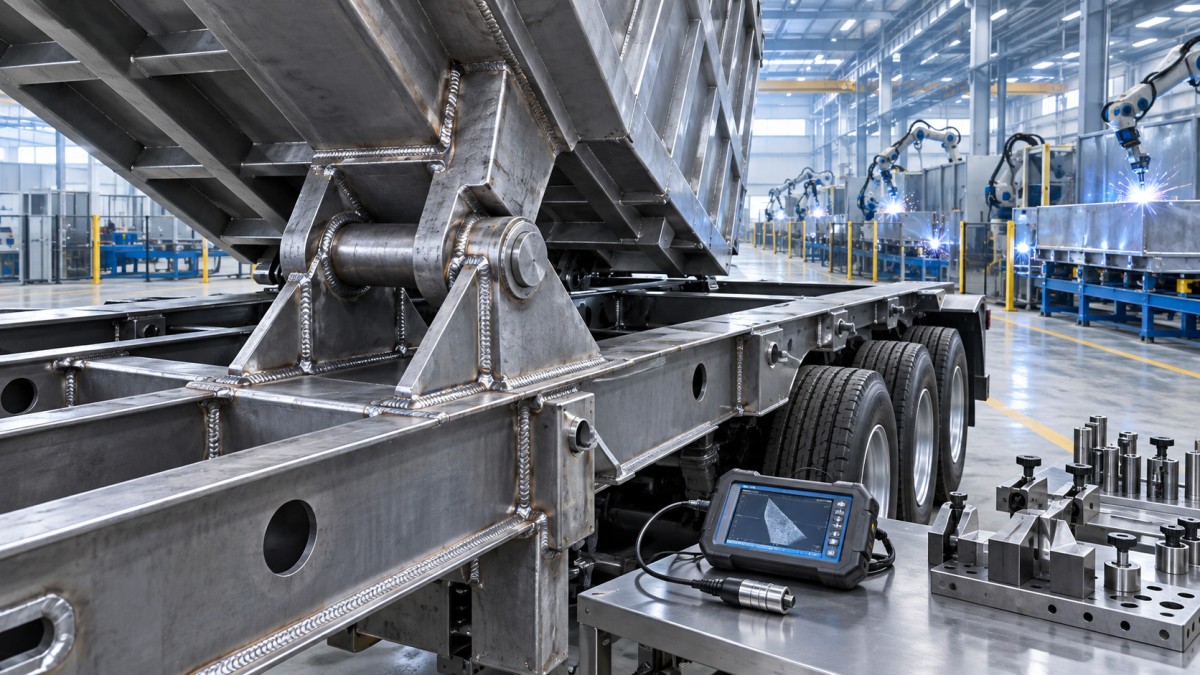 How to assess weld consistency from a dump trailer manufacturer How to assess weld consistency from a dump trailer manufacturer