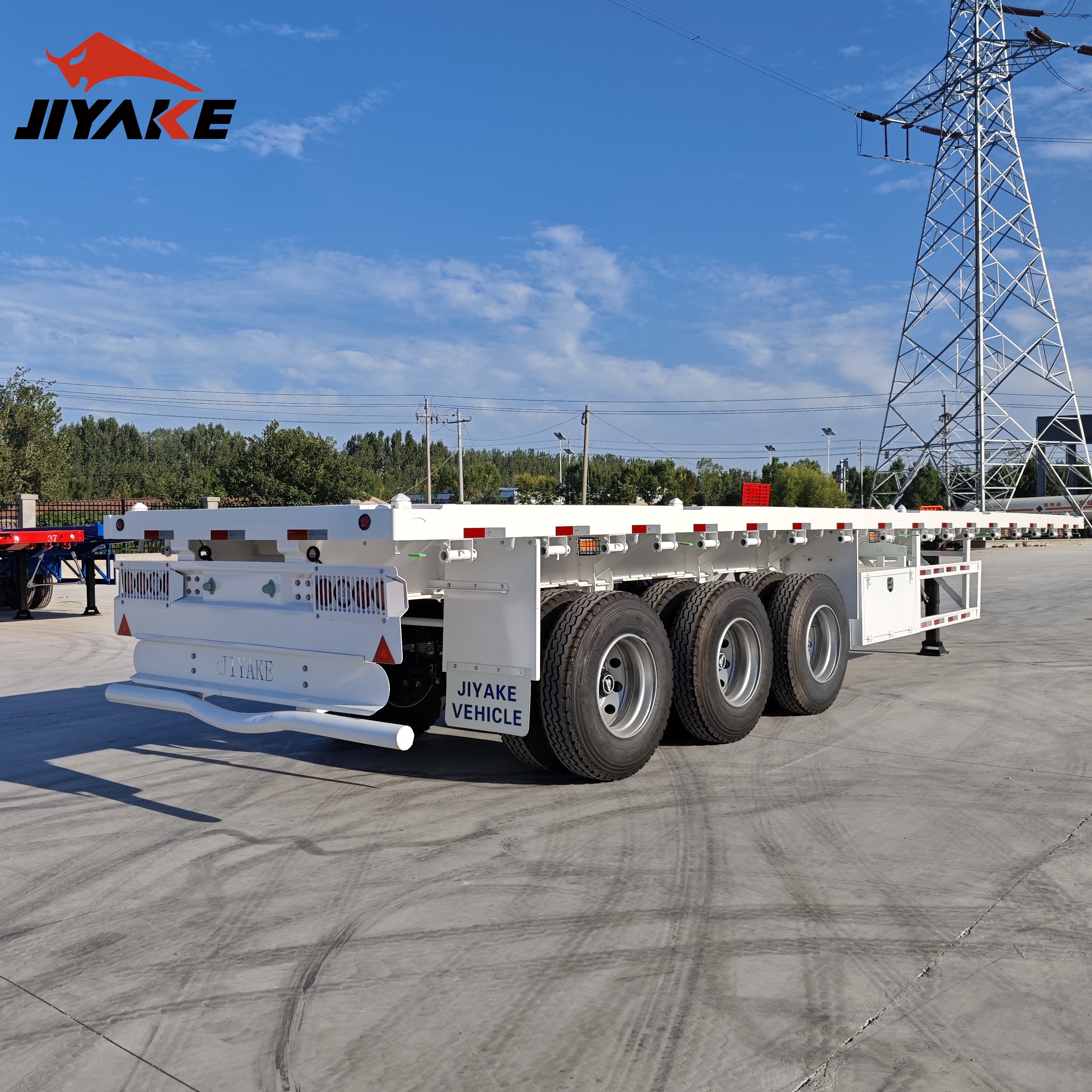 3 Axle Flatbed Trailer