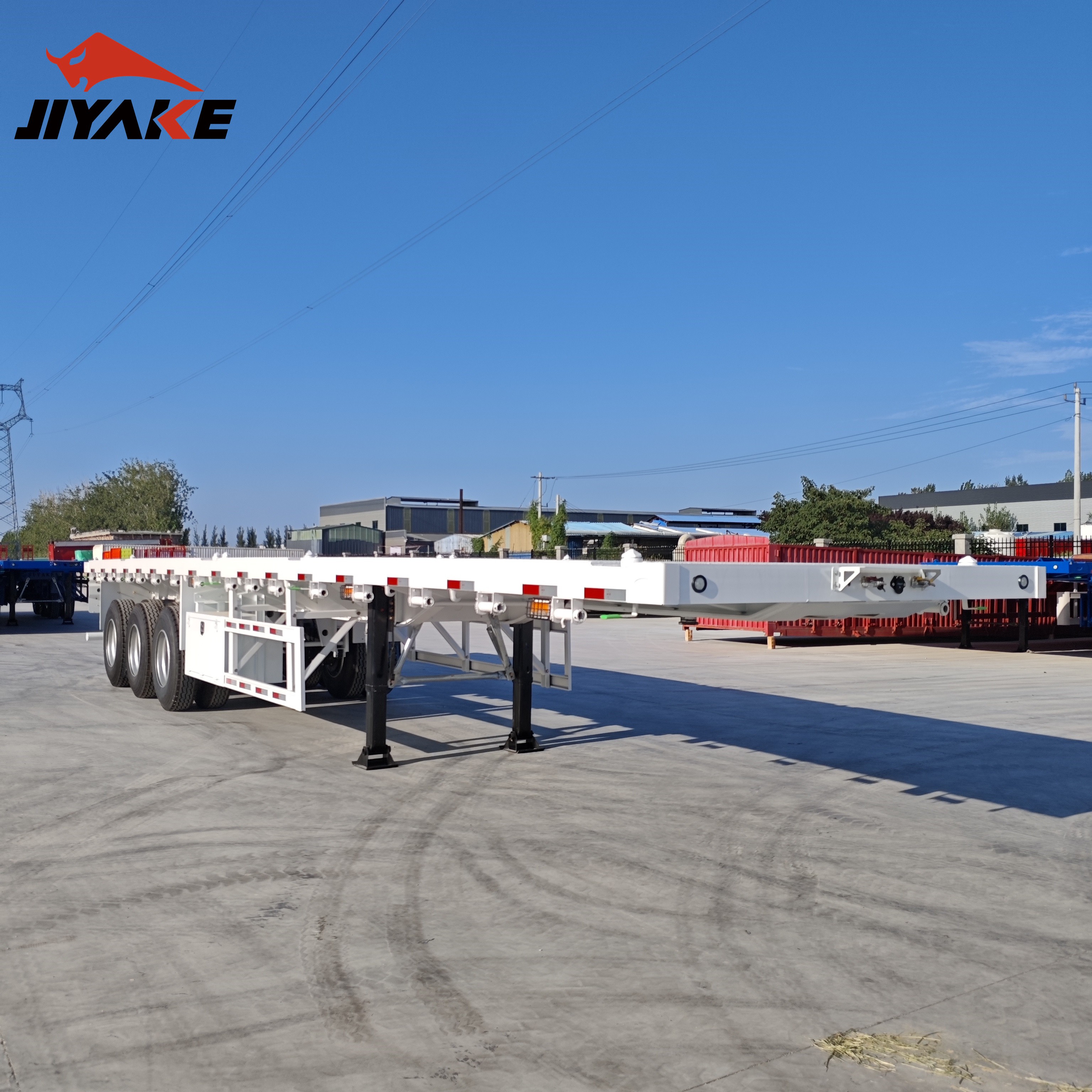 3 Axle Flatbed Trailer