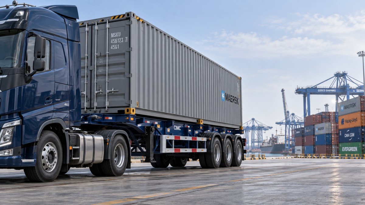 What Is a Skeleton Semi-Trailer, and Which Container Jobs Suit It? Qu’est-ce qu’une semi-remorque porte-conteneurs à châssis nu, et à quels types de transport convient-elle ?