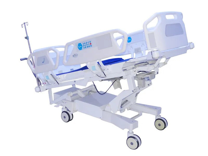 Cama reclinable eléctrica para hospital con 8 funciones para el cuidado del hogar Precio de la cama convertible para hospital