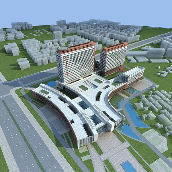Analyse 3D de l'architecture hospitalière