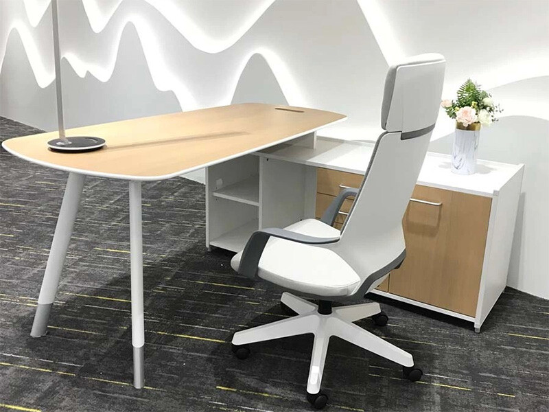 Hospital Office Furniture Modern L Shape Table Doctor Clinic Customized Computer Desk