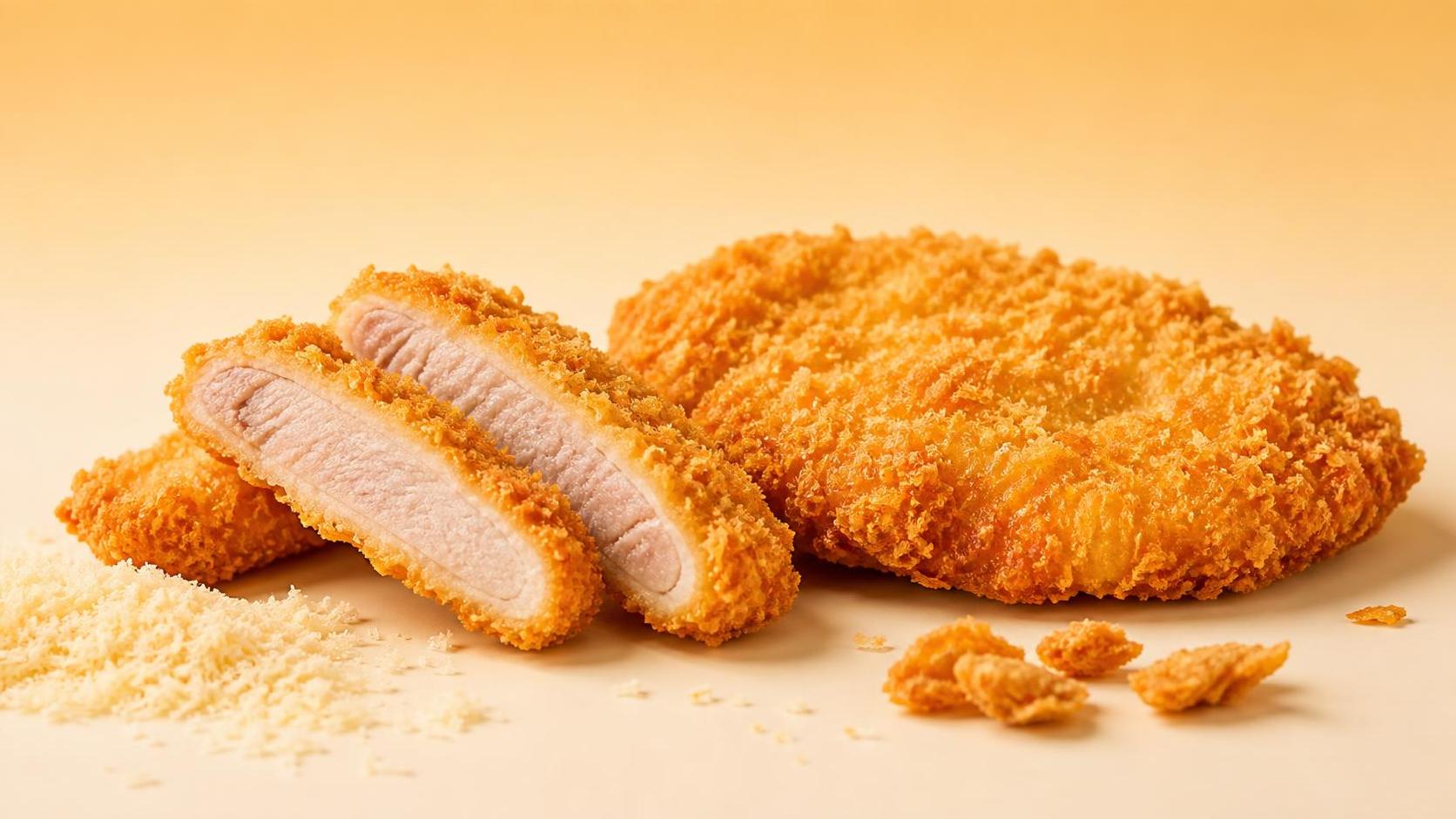 Cómo afecta el pan rallado para cerdo a la adhesión de la cobertura y a los resultados de fritura