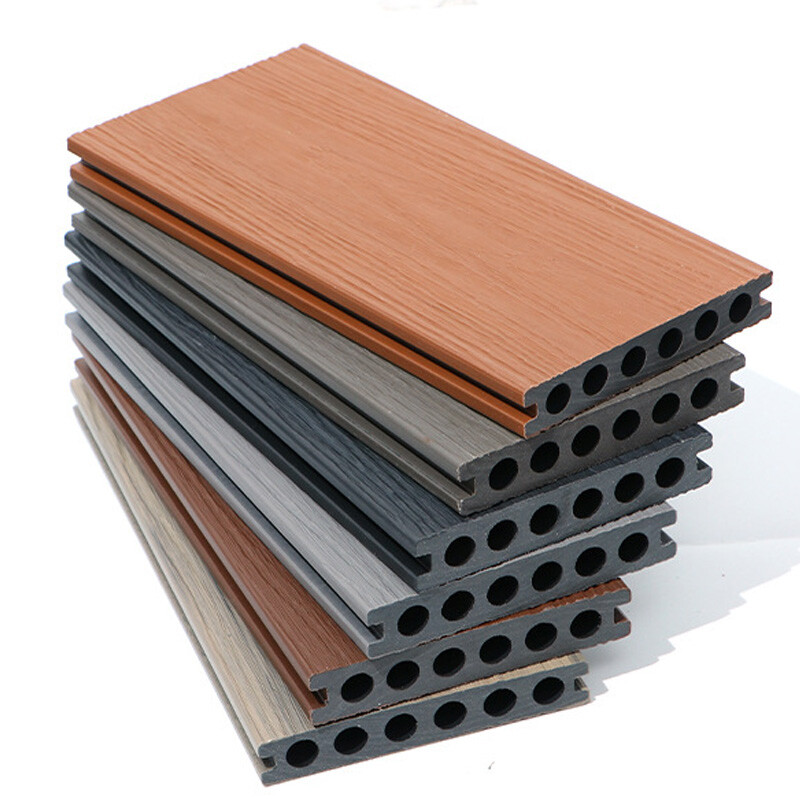 Wood-plastic flooring