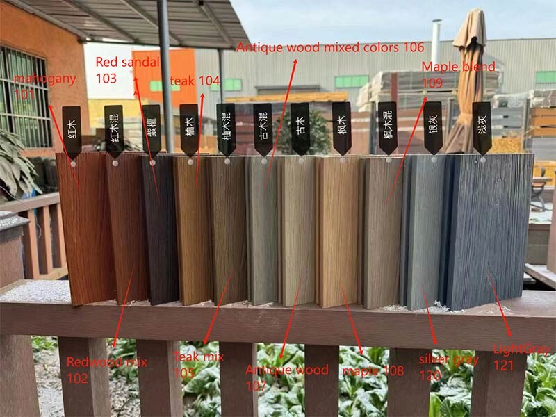 Wood-plastic flooring