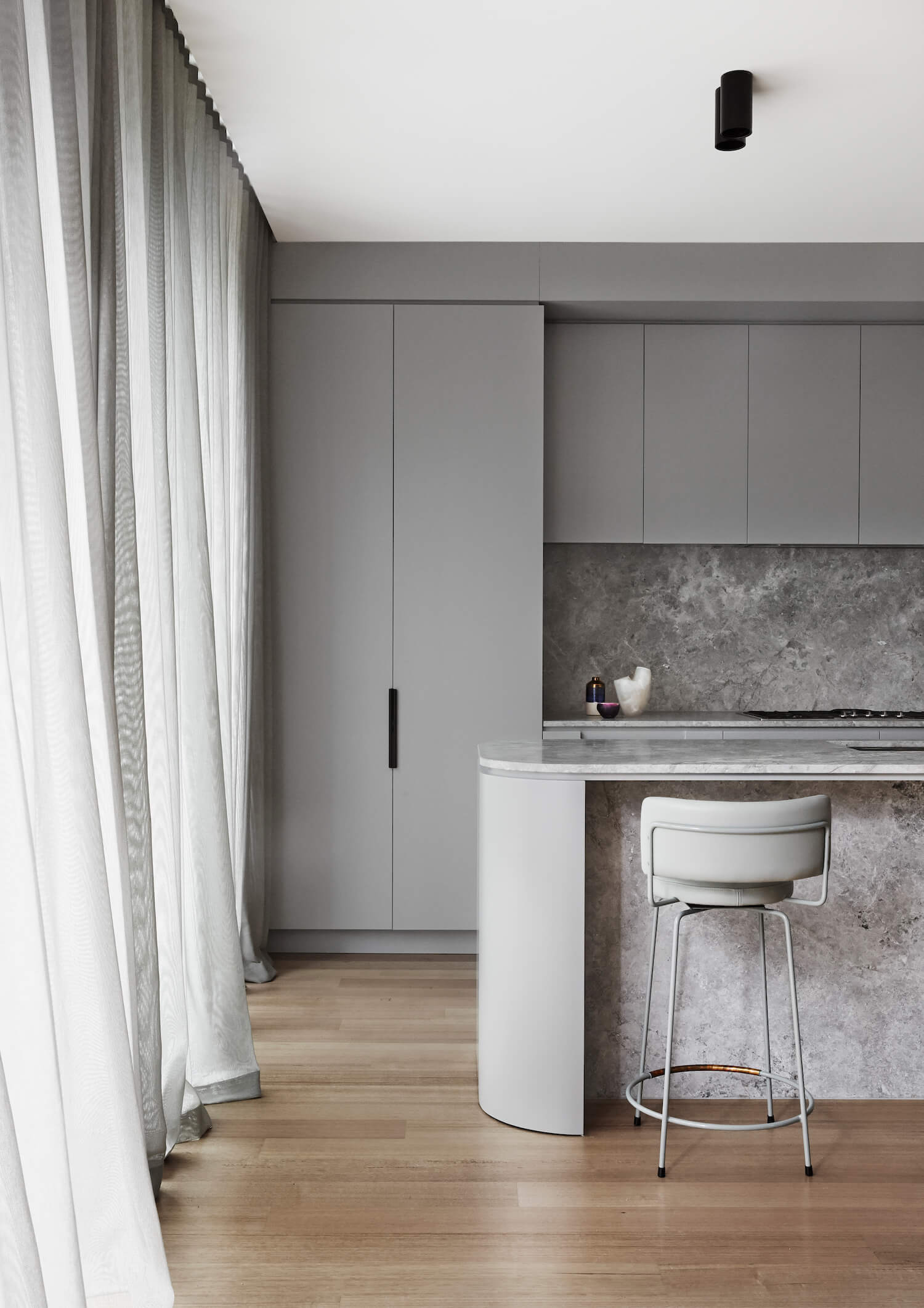 Arc modeling modern cupboard