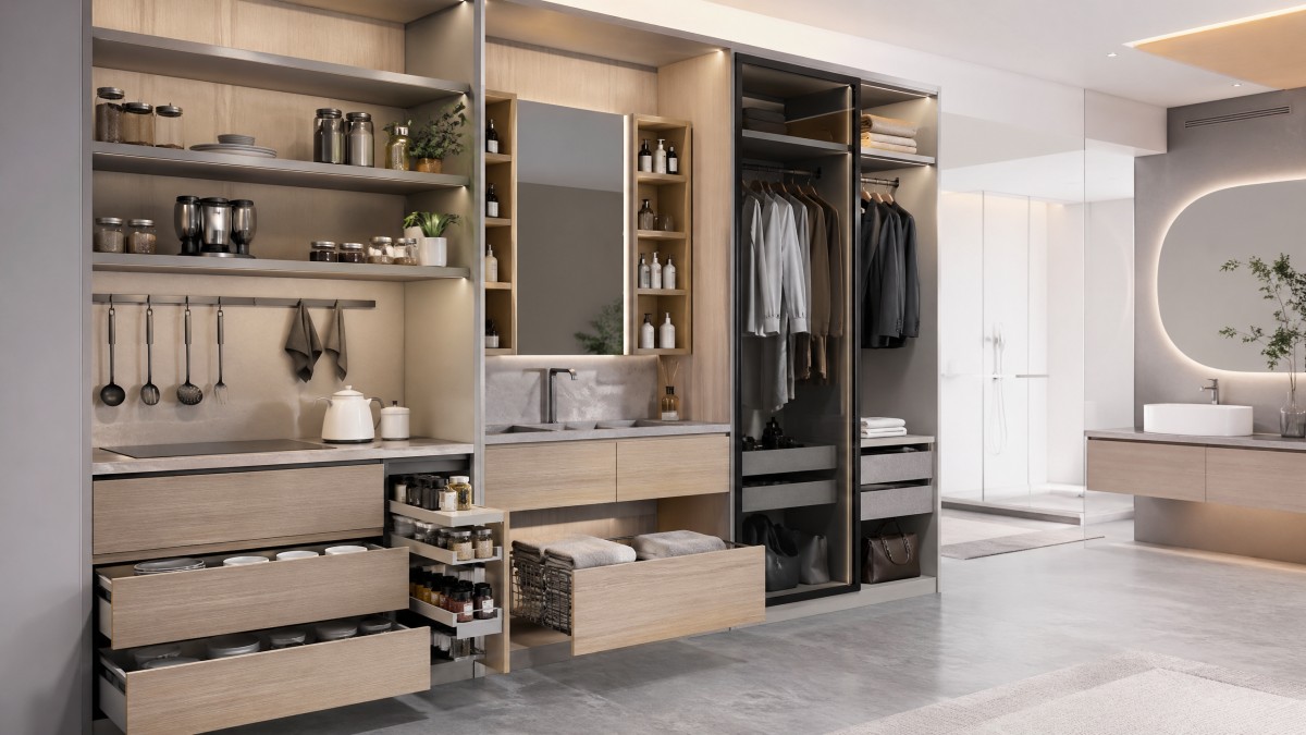 Open Cabinet Custom Design Mistakes to Avoid