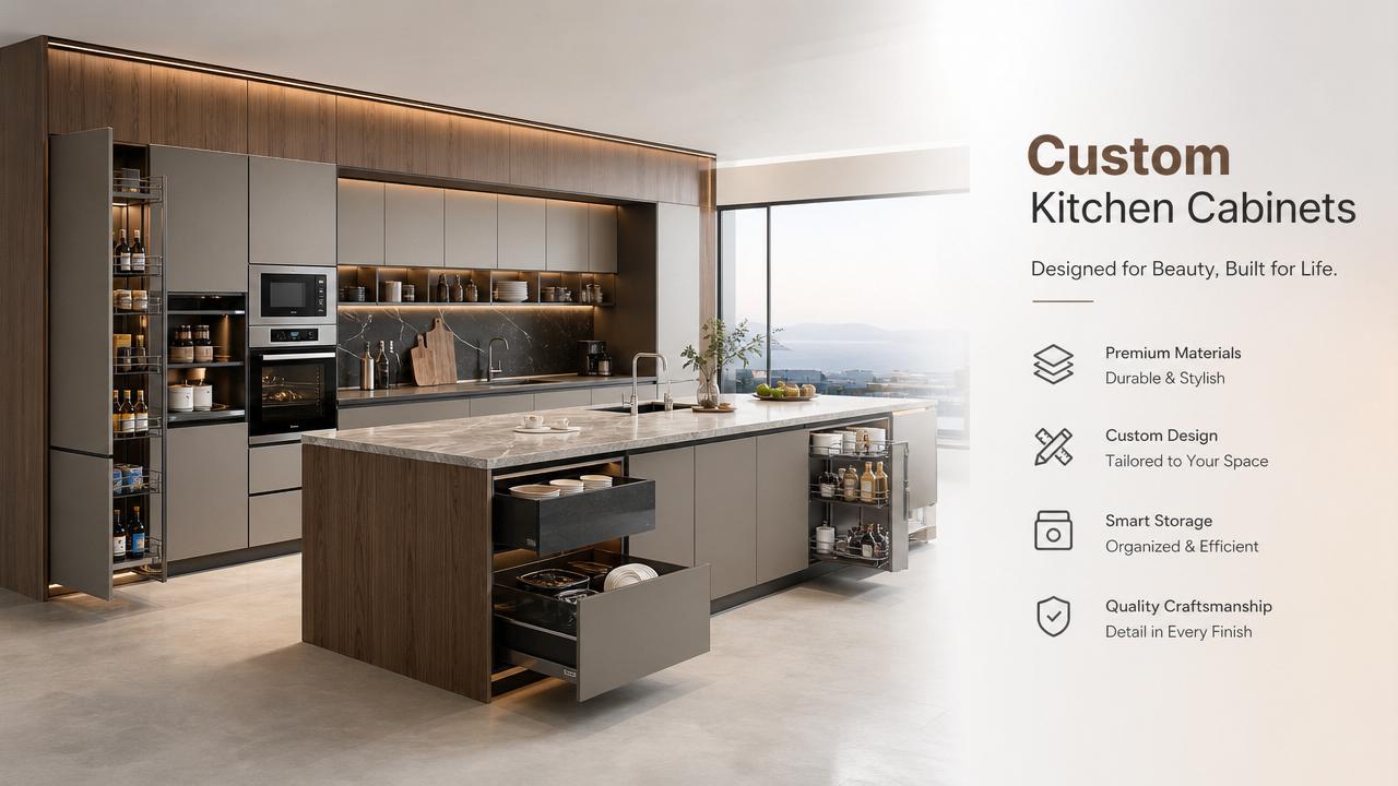 What Are the Customization Options for KUCU Kitchen Cabinets for Premium Homes?