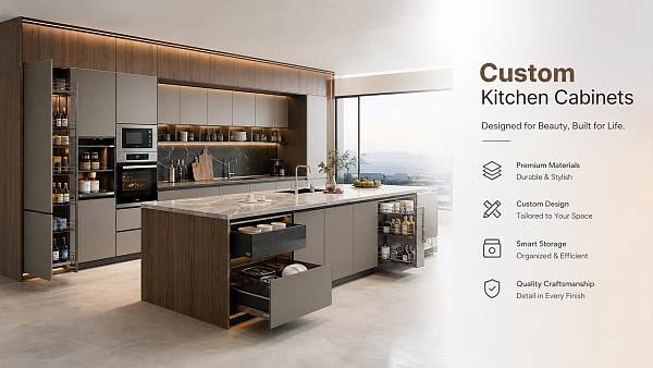 What Are the Customization Options for KUCU Kitchen Cabinets for Premium Homes?