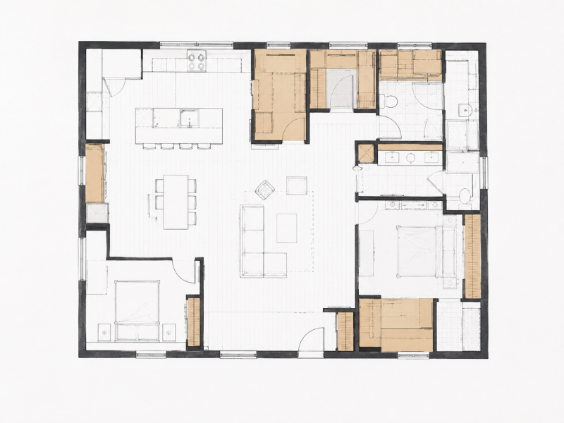 2. Confirm Cabinet Areas