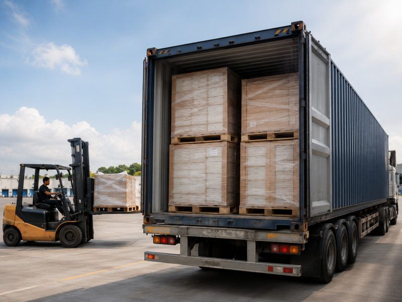 14. Shipping Arrangement & Container Loading Photos