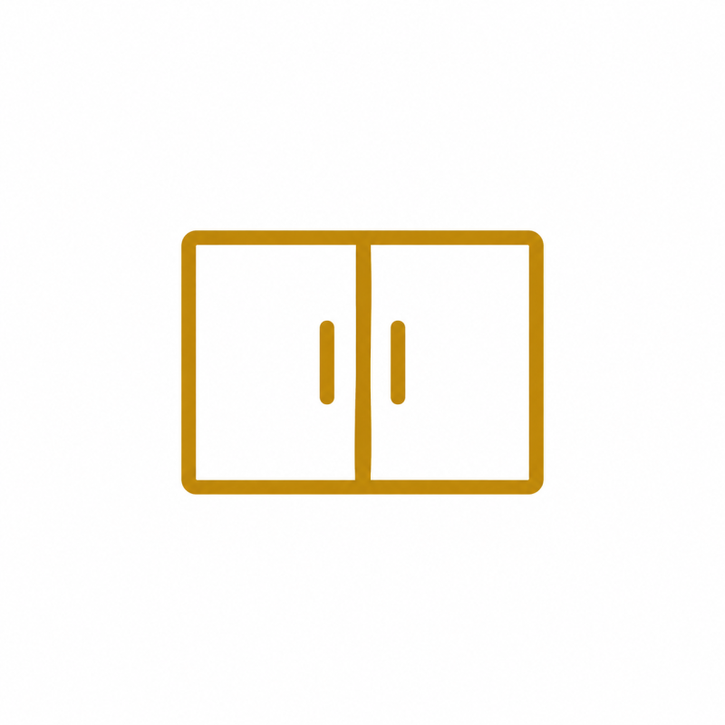 Cabinet structure and layout adjustment