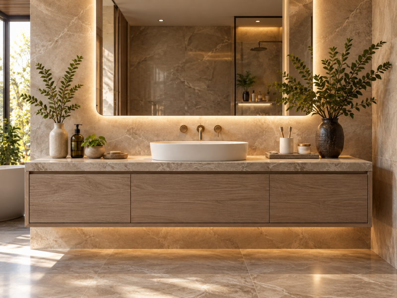 bathroom vanities and laundry cabinets