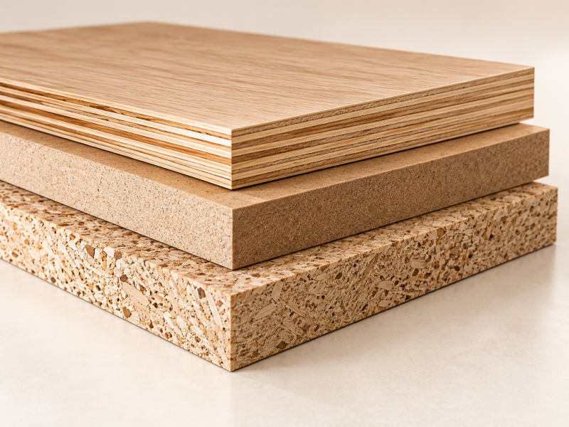 Cabinet StructureMaterials