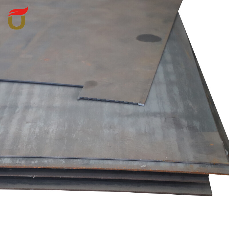 Mild Black Steel Metal Sheet Plate For Construction Hot Rolled Ms Plate Carbon Steel Wholesale 2.4mm 3mm Thickness Coated 1ton