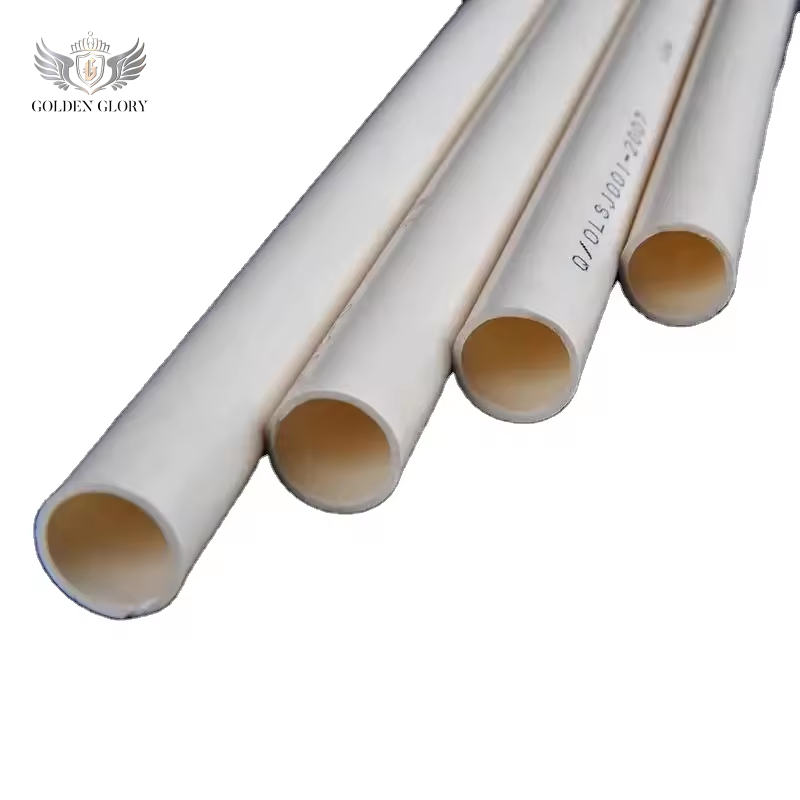 أنبوب UPVC بلاستيكي PVC معروض للبيع أنبوب كهربائي لحماية الأسلاك والكابلات أنبوب PVC