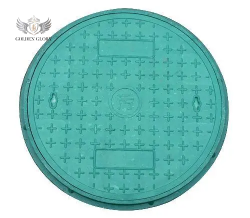 غطاء فتحة الصرف الصحي المربع الدائري المصنوع من مادة SMC المركبة الاحترافية 