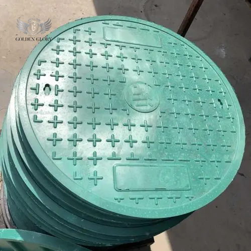 الشركة المصنعة BS EN124 غطاء فتحة الصرف الصحي الدائري المصنوع من الراتنج لأغطية الصرف الصحي