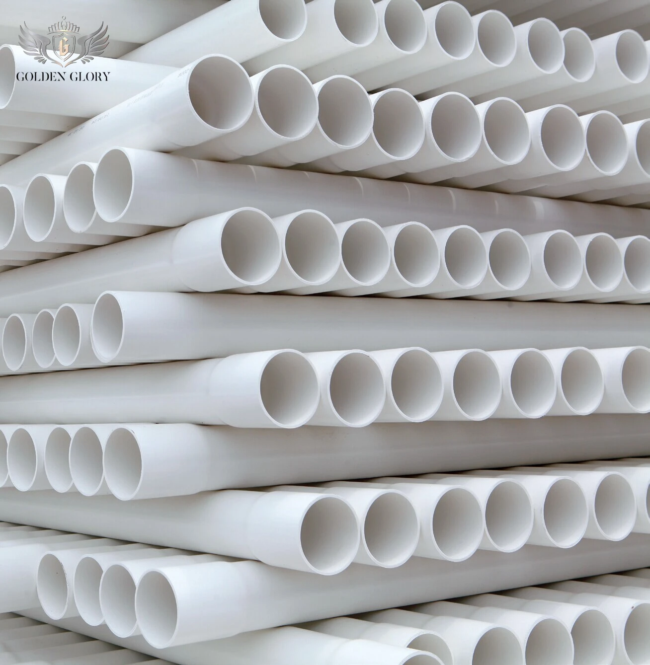 أنبوب UPVC بلاستيكي PVC معروض للبيع أنبوب كهربائي لحماية الأسلاك والكابلات أنبوب PVC