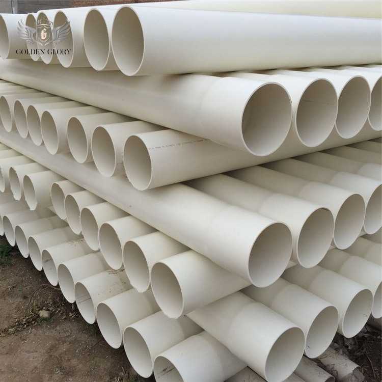 مصنع الجملة تجهيزات الأنابيب البلاستيكية من مختلف الأحجام سطح أملس 1/2 ''-4 '' أنابيب المياه البلاستيكية الضغط