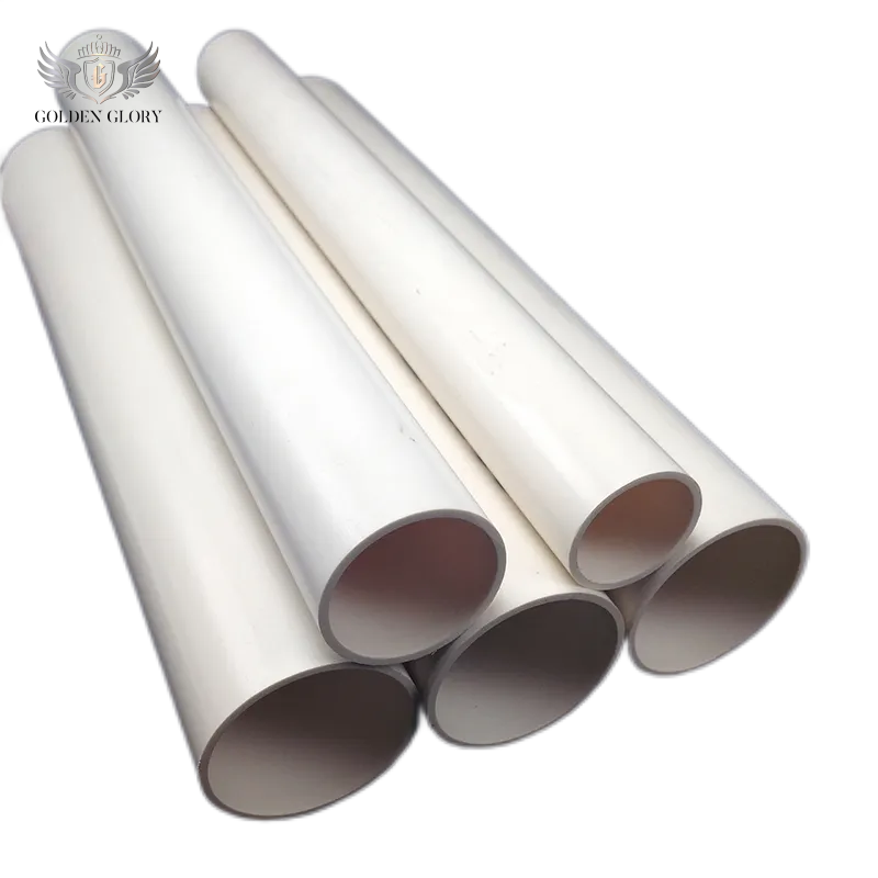 مصنع توريد أنبوب مياه بلاستيكي من البولي فينيل كلوريد مقاس 1/2 بوصة وقطر 72 بوصة و350 مم