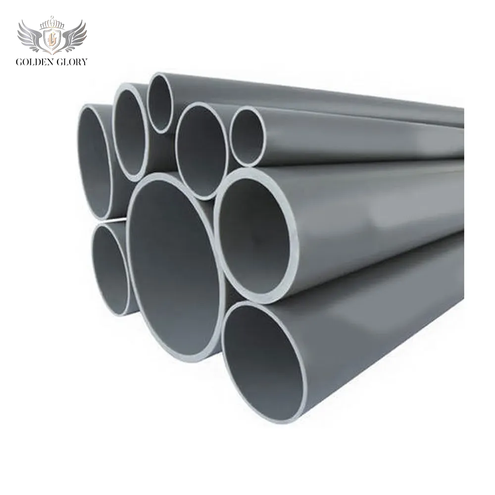 أنابيب المياه البلاستيكية CPVC مقاس 4 بوصات و6 بوصات من مادة PPR UPVC لإمدادات المياه، أنابيب بلاستيكية CPVC