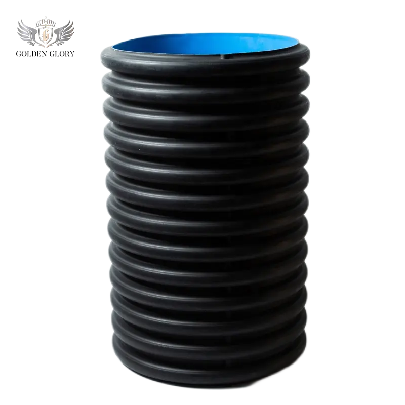 الصانع أنبوب مجوف للصرف الصحي من البولي إيثيلين عالي الكثافة 6 بوصة