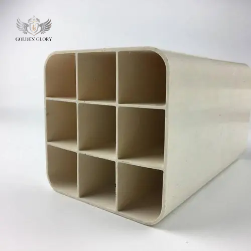 مصنع الجملة مباشرة من مادة البولي فينيل كلوريد ذات تسعة فتحات أنبوب شبكي متعدد الفتحات أنبوب اتصال ملولب أنبوب اتصال غلاف حماية كابل الطاقة