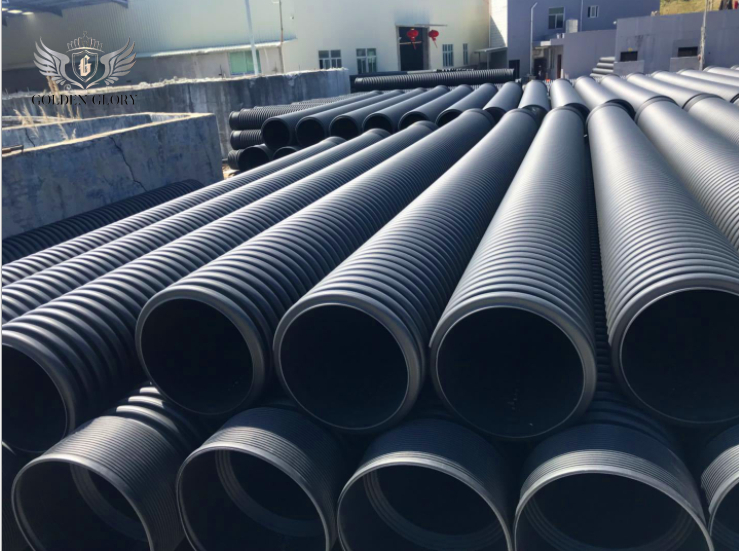 الصانع أنبوب مجوف للصرف الصحي من البولي إيثيلين عالي الكثافة 6 بوصة