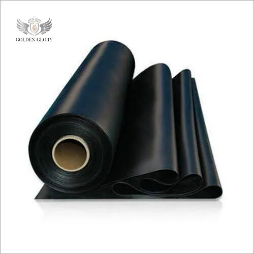 غشاء أرضي من البولي إيثيلين عالي الكثافة باللون الأسود لمزارع الروبيان