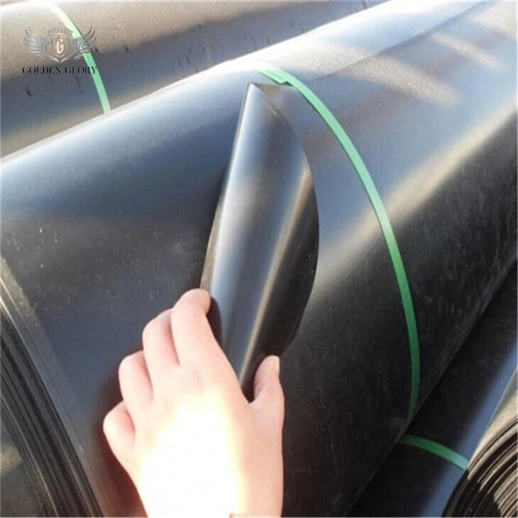 غشاء أرضي من البولي إيثيلين منخفض الكثافة 0.4 مم لتربية الأحياء المائية