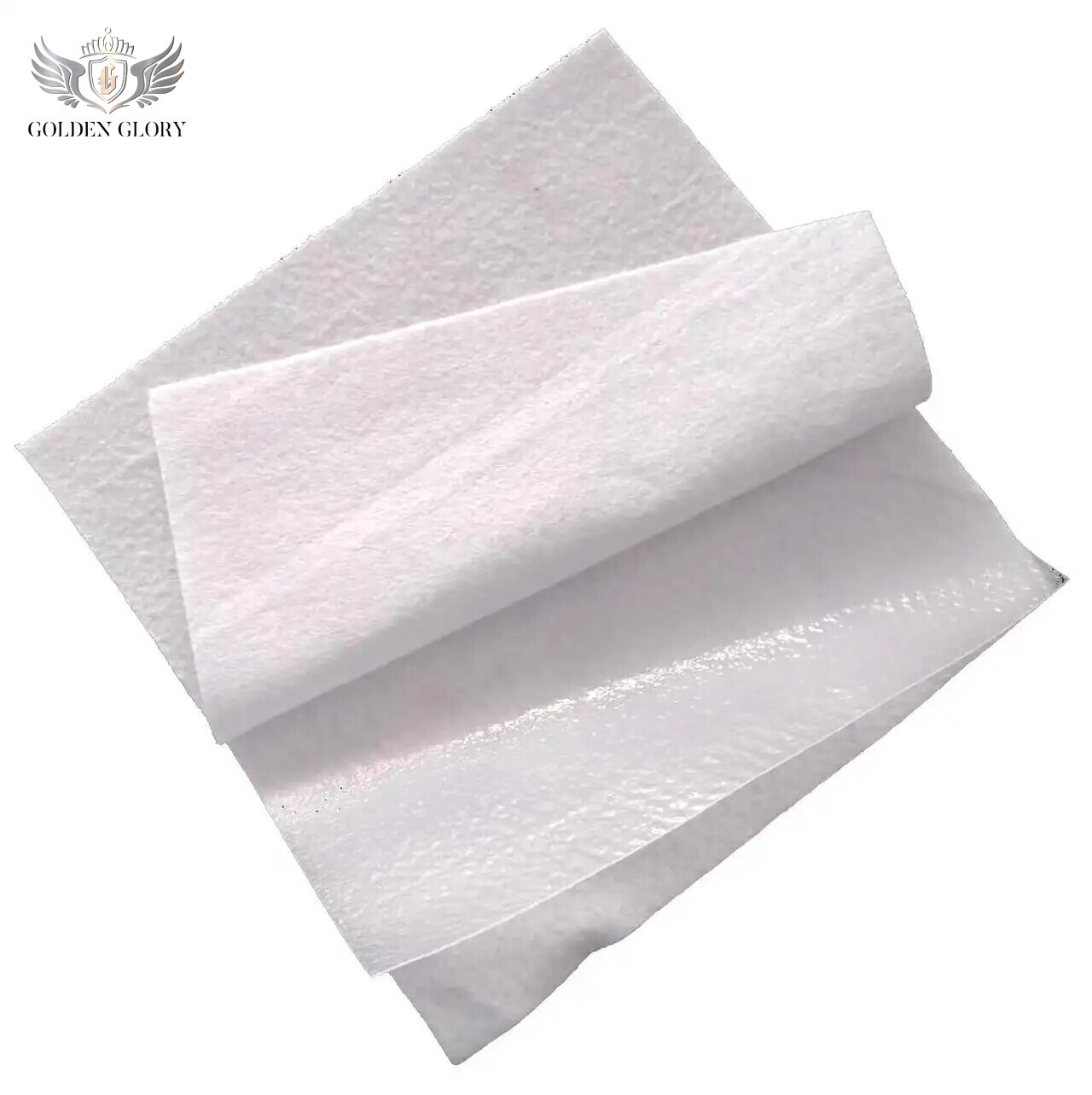 غشاء HDPE + غشاء أرضي مركب من نسيج الجيوتكستايل