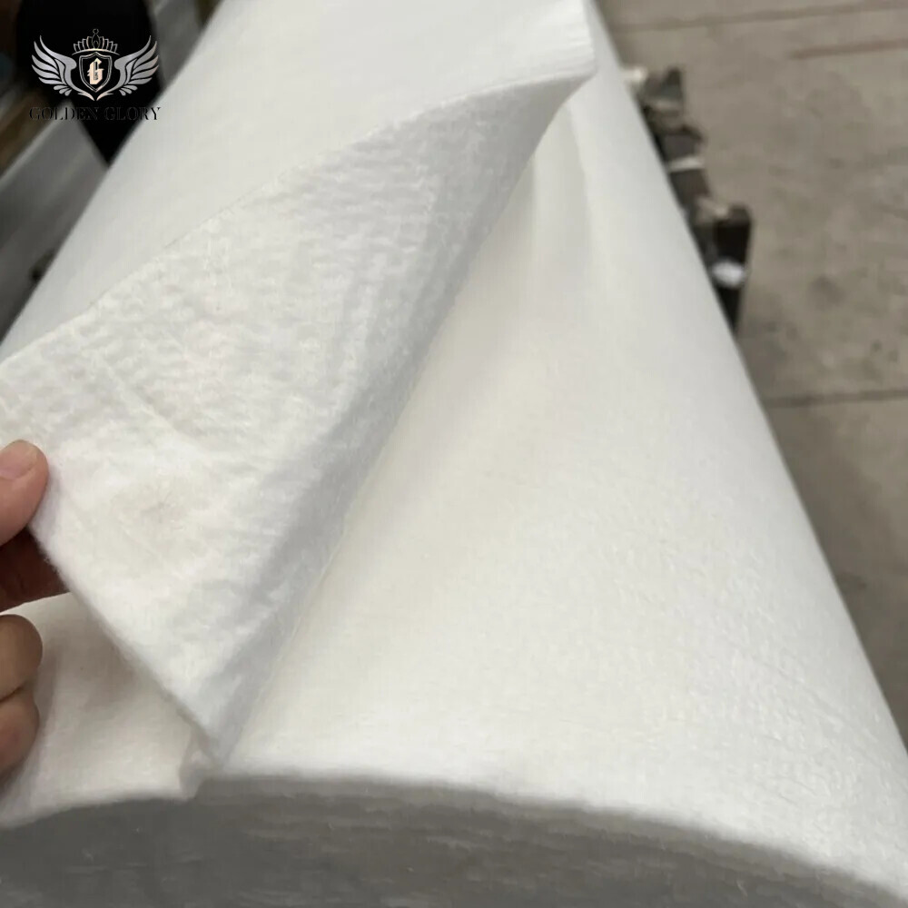 100-800GSM غشاء أرضي مركب من الجيوتكستايل