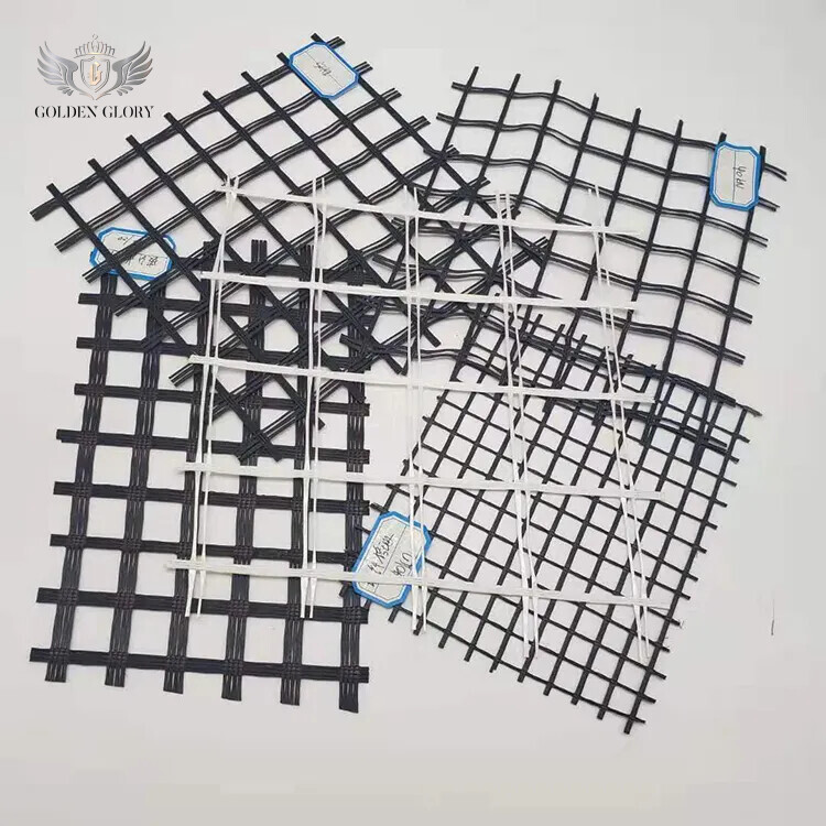 شبكة جيوجريد من البوليستر عالي القوة مطلية بمادة البولي فينيل كلوريد