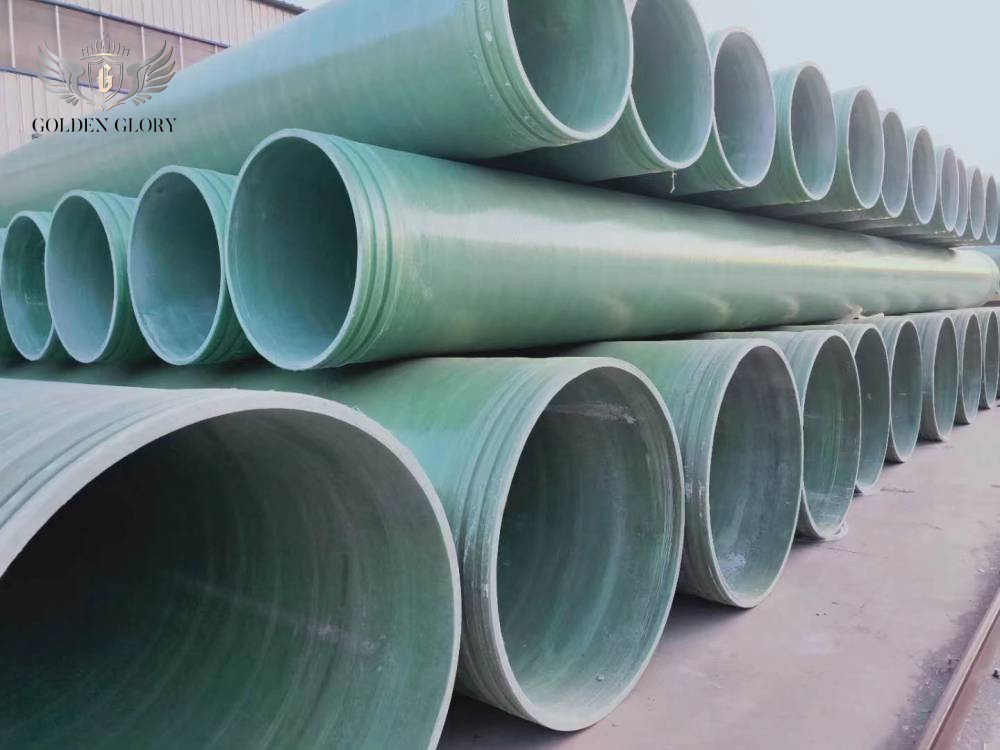 أنبوب بلاستيكي مقوى بألياف زجاجية FRP GRP RPMP عالي القوة SN5000 SN10000