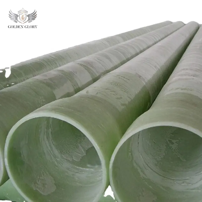 DN50 DN2000 DN2400 FRP RPMP Pipe أنبوب بلاستيكي مقوى بالألياف لصناعة الكيماويات