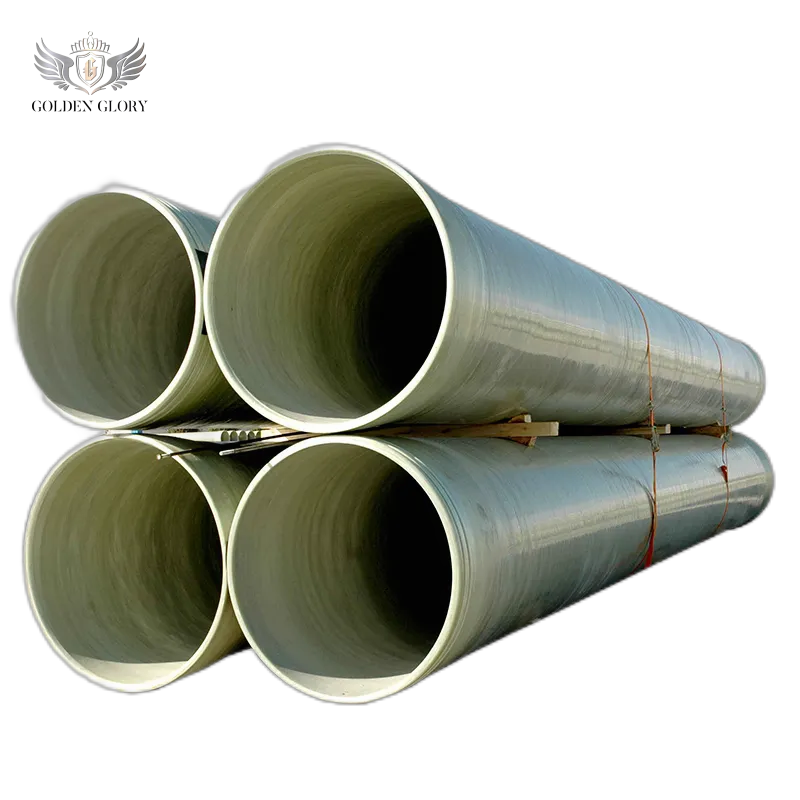 أنبوب بلاستيكي مقوى بألياف زجاجية FRP GRP RPMP عالي القوة SN5000 SN10000