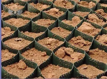 جيوسيل للممرات سجادة جيوسيل ناعمة وشبكة جيوسيل 100 مم/150 مم/200 مم