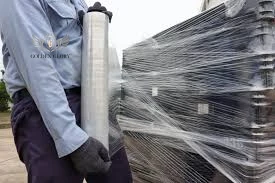 حجم مخصص اللون PE تغليف يدوي جامبو رول تغليف فيلم تمتد